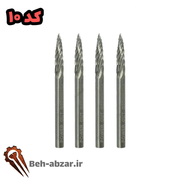 مته الماسه شیار ضربدری تکی - کد ۱۰