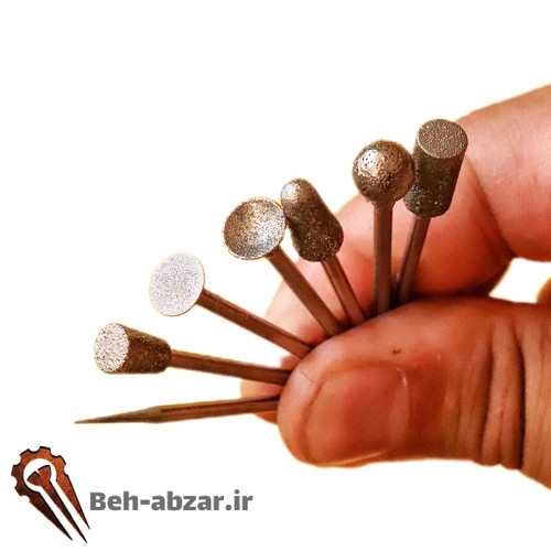 ست مته حکاکی سنگ الماسه