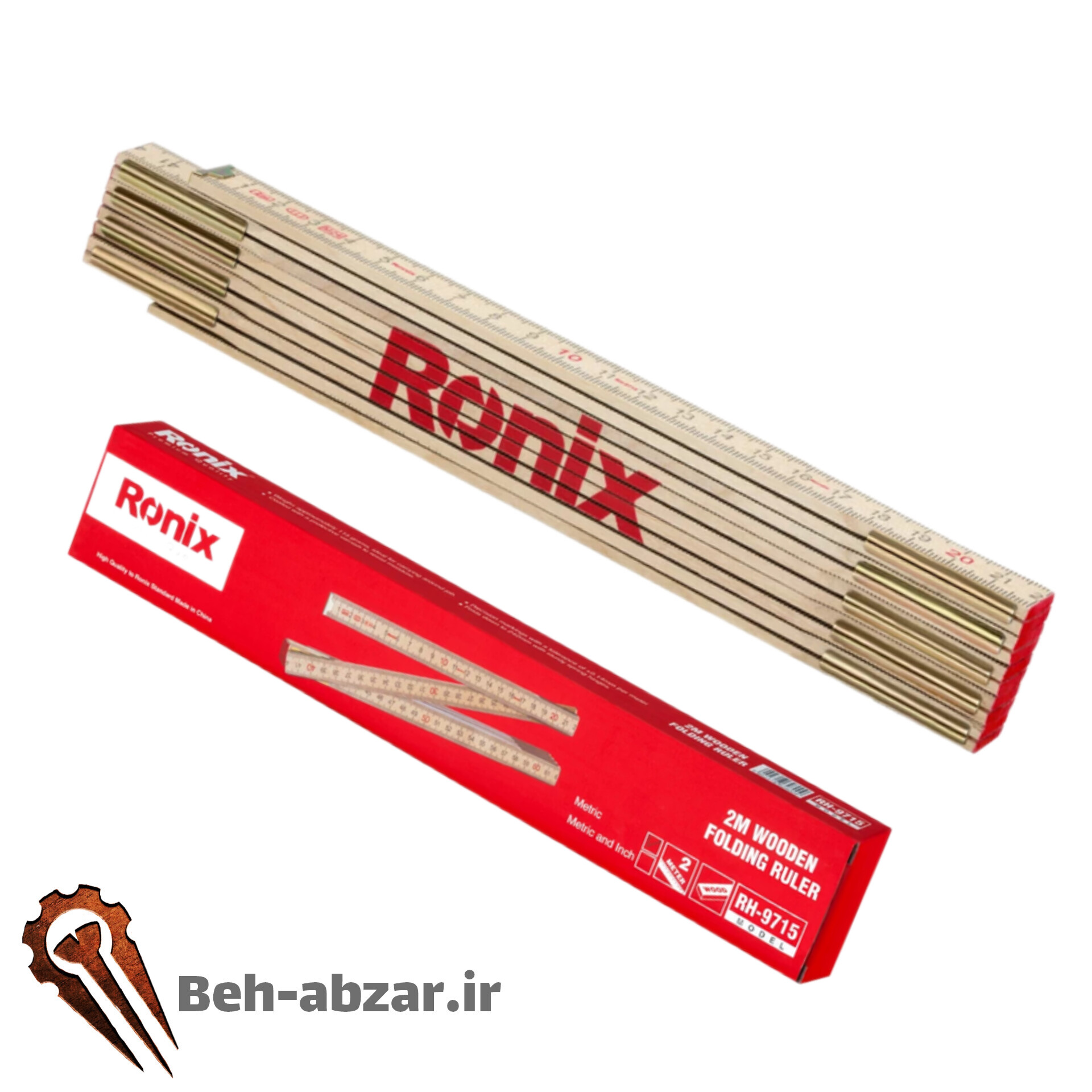 متر چوبی رونیکس (طول ۲ متر )